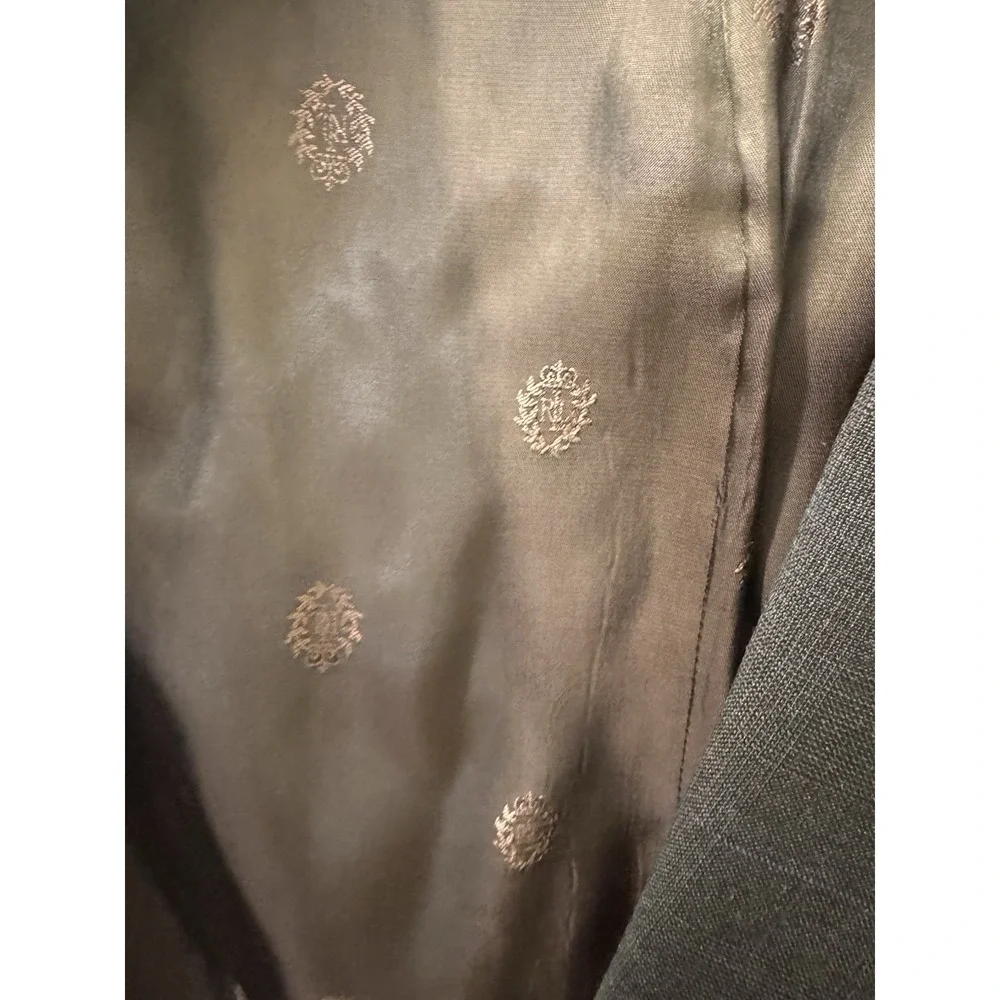 Ralph Lauren‎ Mens 50L Chocolate Brown 100% Wool Blazer Sport Coat Long